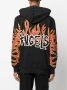 Palm Angels Hoodie met vlammenprint Zwart - Thumbnail 4