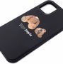 Palm Angels iPhone 12 hoesje met teddybeer Zwart - Thumbnail 3
