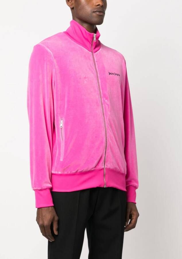 Palm Angels Jack met geborduurd logo Roze