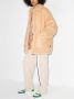 Palm Angels Jas met enkele rij knopen Beige - Thumbnail 5