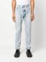 Palm Angels Jeans met logoprint Blauw - Thumbnail 4