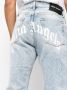 Palm Angels Jeans met logoprint Blauw - Thumbnail 5
