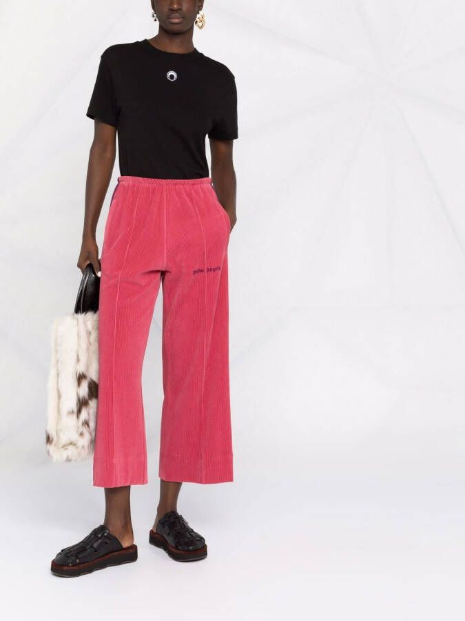 Palm Angels Joggingbroek met logoprint Roze