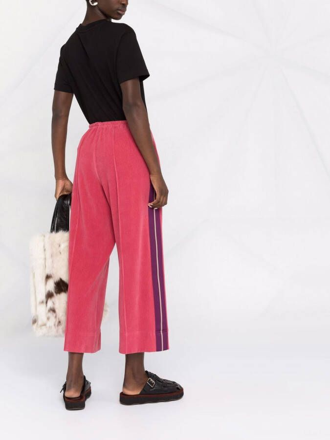 Palm Angels Joggingbroek met logoprint Roze