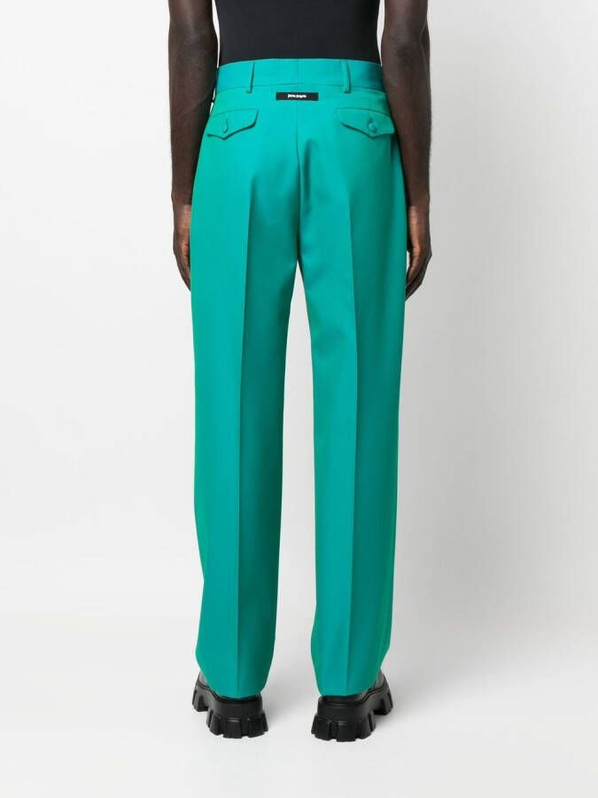 Palm Angels Katoenen pantalon Blauw