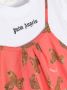 Palm Angels Kids T-shirtjurk met beerprint Roze - Thumbnail 3