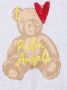 Palm Angels Kids Hoodie met geborduurd logo Grijs - Thumbnail 3