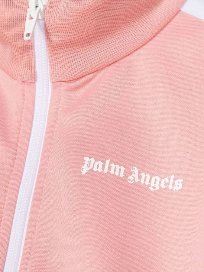 Palm Angels Kids Jack met geborduurd logo Roze