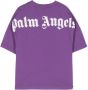 Palm Angels Kids T-shirt met logoprint Paars - Thumbnail 2