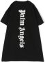 Palm Angels Kids Jurk met logoprint Zwart - Thumbnail 2