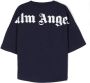 Palm Angels Kids T-shirt met logoprint Blauw - Thumbnail 2