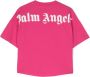Palm Angels Kids T-shirt met logoprint Roze - Thumbnail 2