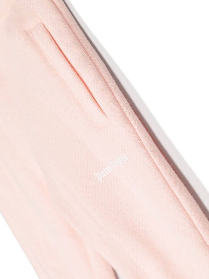 Palm Angels Kids Trainingsbroek met logoprint Roze