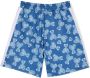 Palm Angels Kids Shorts met elastische taille Blauw - Thumbnail 2