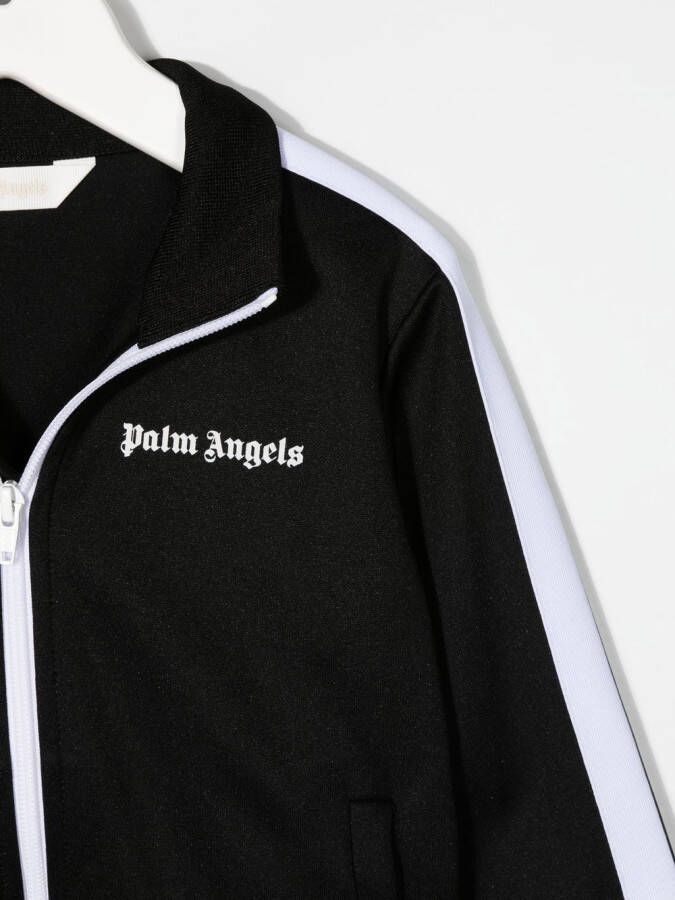 Palm Angels Kids Sweater met logoprint Zwart