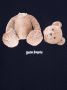 Palm Angels Kids Sweater met teddybeerprint Blauw - Thumbnail 3