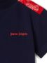 Palm Angels Kids T-shirt met geborduurd logo Blauw - Thumbnail 3
