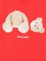 Palm Angels Kids T-shirt met grafische print Rood - Thumbnail 3