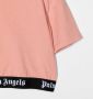 Palm Angels Kids T-shirt met logo taille Roze - Thumbnail 3