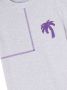 Palm Angels Kids T-shirt met logoprint Paars - Thumbnail 3