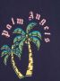 Palm Angels Kids T-shirt met print Blauw - Thumbnail 3