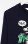 Palm Angels Kids T-shirt met print Blauw - Thumbnail 3