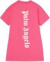 Palm Angels Kids T-shirtjurk met logoprint Roze - Thumbnail 2