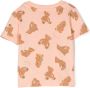 Palm Angels Kids T-shirt met teddybeerprint Oranje - Thumbnail 3