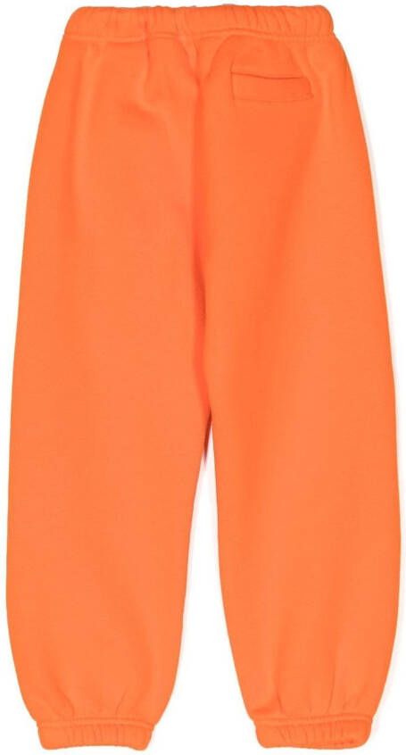 Palm Angels Kids Trainingsbroek met logoprint Oranje