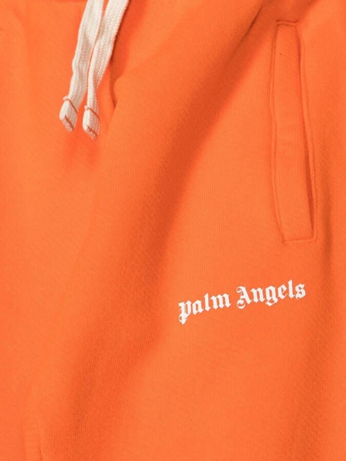 Palm Angels Kids Trainingsbroek met logoprint Oranje