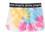 Palm Angels Kids Trainingsshorts met tie-dye print Roze - Thumbnail 2