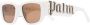 Palm Angels Eyewear Laguna zonnebril met cat-eye montuur Wit - Thumbnail 2