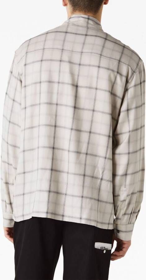 Palm Angels Overhemd met geborduurd logo Beige
