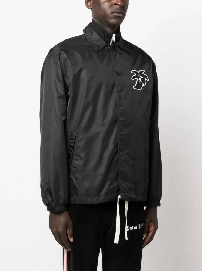Palm Angels Jack met logopatch Zwart