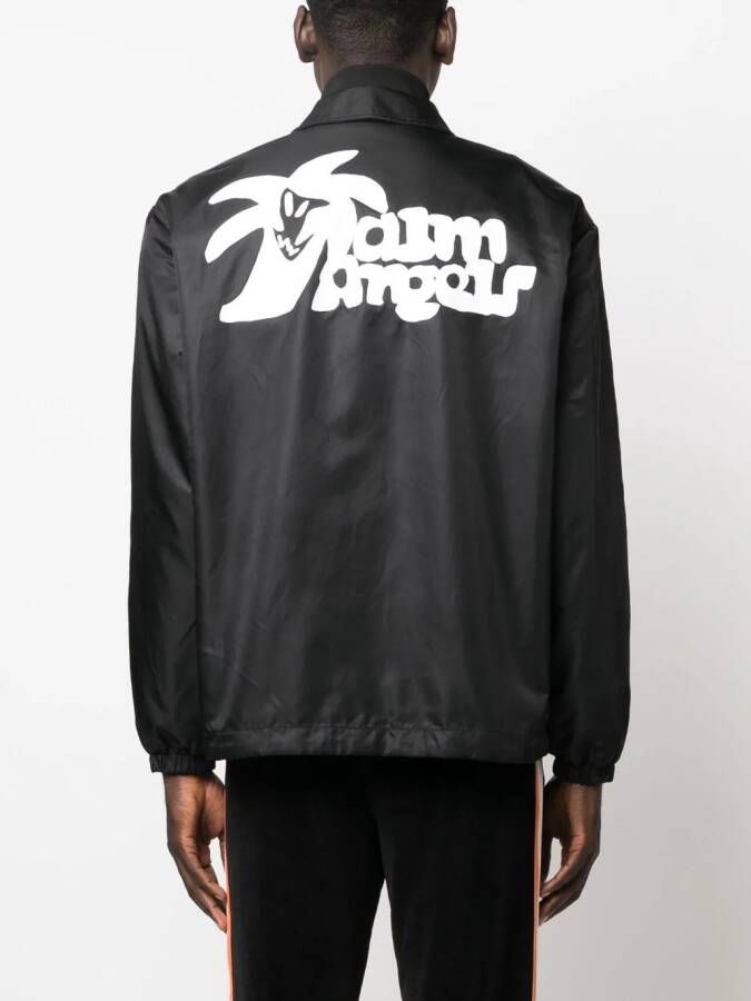 Palm Angels Jack met logopatch Zwart