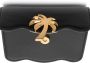 Palm Angels Mini-tas met logoplakkaat Zwart - Thumbnail 4