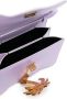 Palm Angels Schoudertas met logoplakkaat Paars - Thumbnail 5