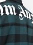 Palm Angels Geruit overhemd Groen - Thumbnail 5