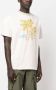 Palm Angels T-shirt met logoprint Beige - Thumbnail 4