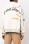 Palm Angels Hoodie met logoprint Beige - Thumbnail 5