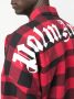 Palm Angels Casual geruite overhemd Rood Heren - Thumbnail 5