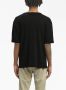 Palm Angels T-shirt met logoprint Zwart - Thumbnail 5