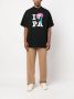 Palm Angels T-shirt met logoprint Zwart - Thumbnail 3
