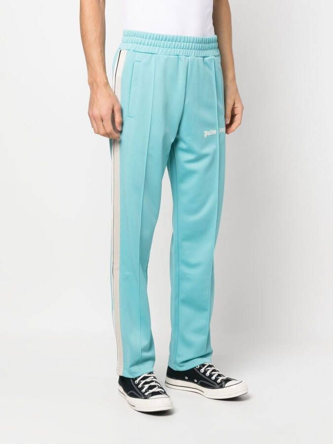Palm Angels Trainingsbroek met logoprint Blauw