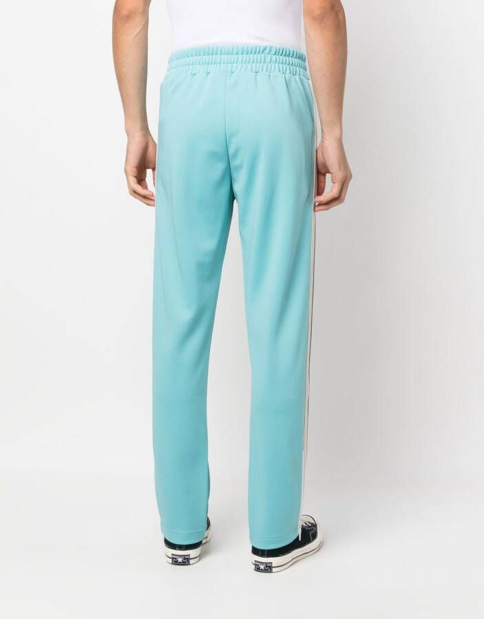 Palm Angels Trainingsbroek met logoprint Blauw