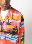 Palm Angels Overhemd met psychedelische print Oranje - Thumbnail 5