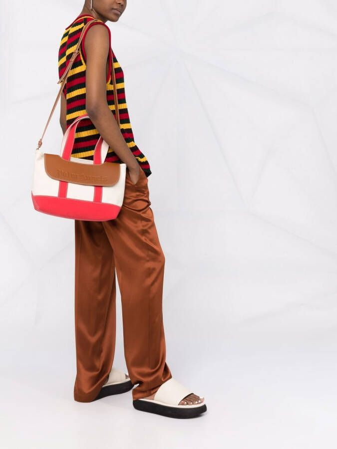 Palm Angels Palm Beach shopper Beige