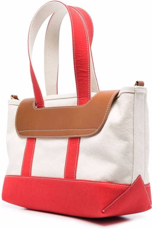 Palm Angels Palm Beach shopper Beige