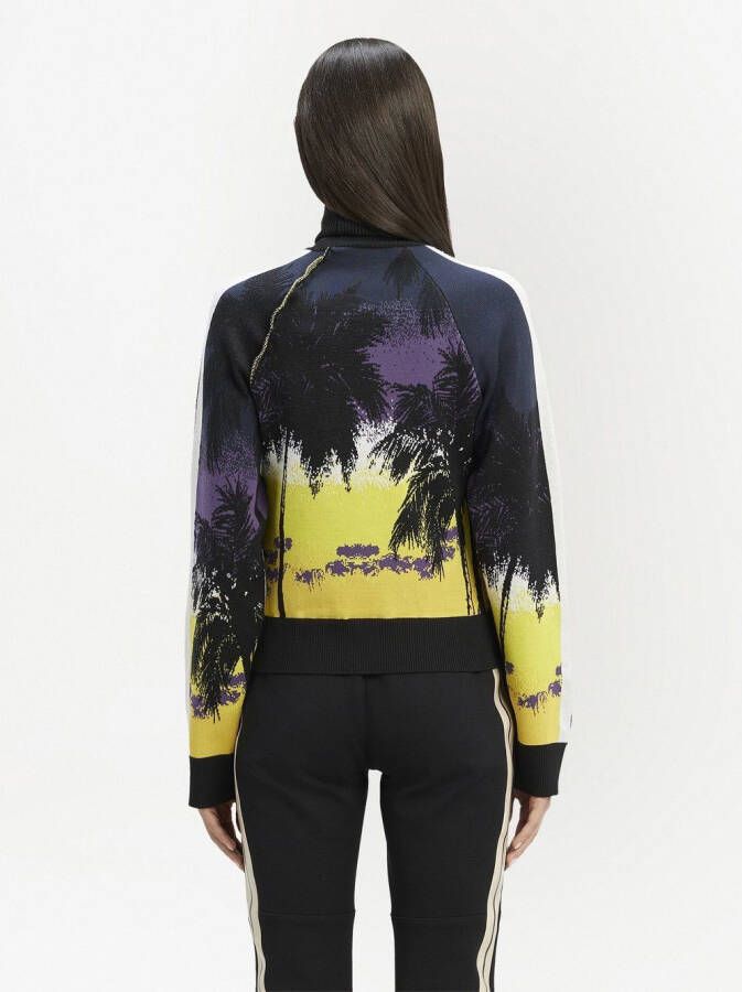 Palm Angels Coltrui met print Zwart