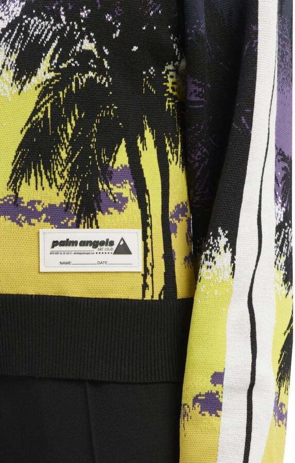 Palm Angels Coltrui met print Zwart